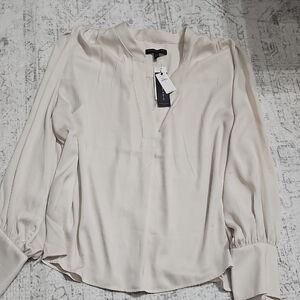 NWT!! Banana Republic Cream Blouse